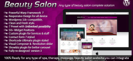 Тема для WordPress Beauty Salon