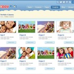 Тема для WordPress Happy Kids