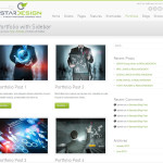 Премиум тема для WordPress CStar Design