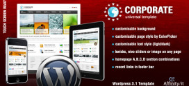Премиум тема для WordPress Corporate Easy v1.26