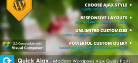Modern Wordpress Ajax Query Posts